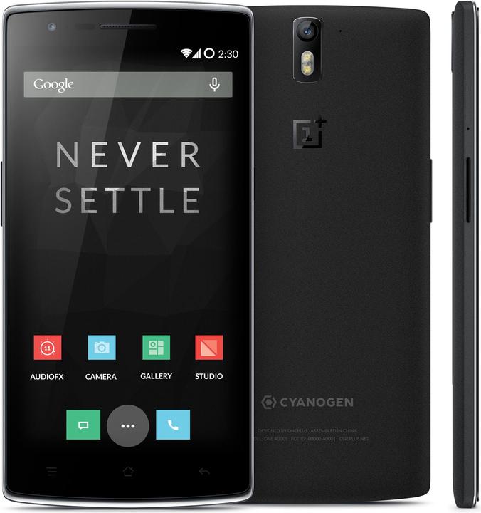 OnePlus One (64 GB, Schwarz, 5.50", 4G)