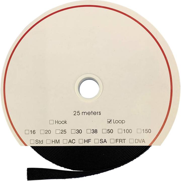 Produktbild Fastech Klettband zum Aufkleben Flausc (25 mm)