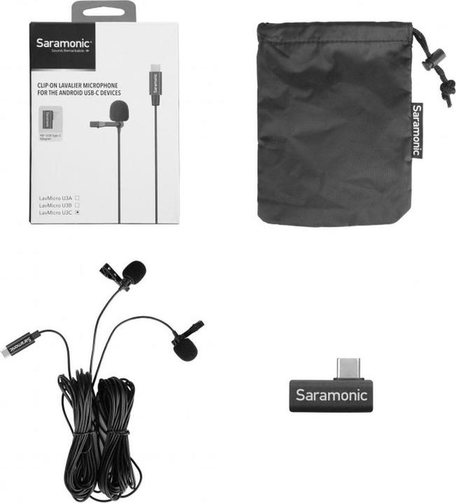 Actual product image Saramonic LavMicro U3C