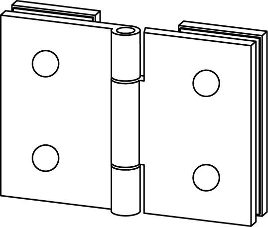 Actual product image Dormakaba Glass door hinge