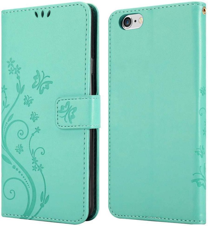 Produktbild Cadorabo Flower Book Cover (Apple iPhone 6)