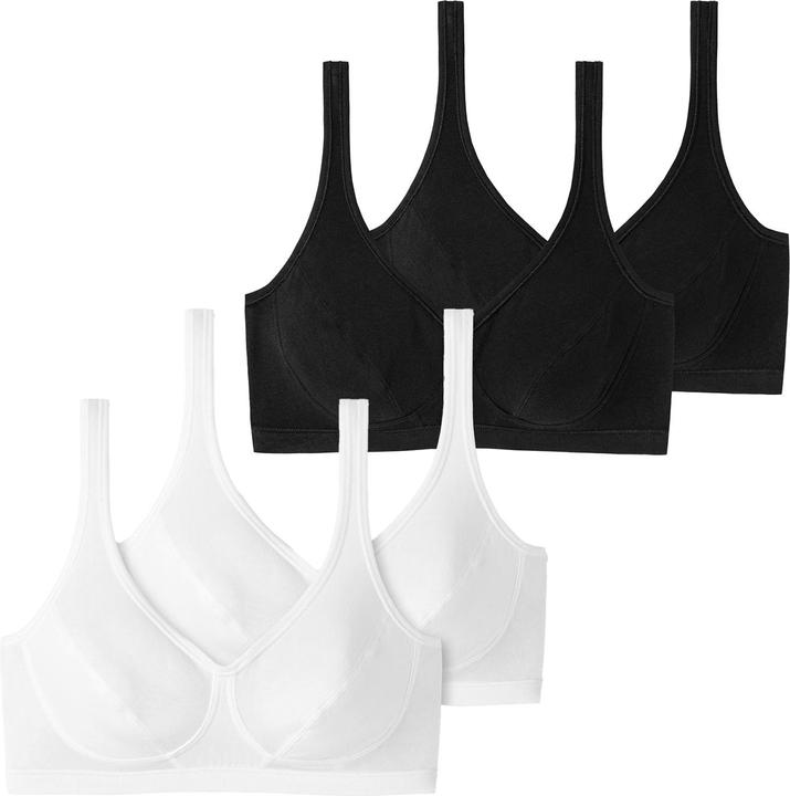 Produktbild Schiesser Bustier 95/5 Organic Cotton Padded (80 B, 4er Pack)