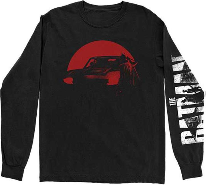 Immagine prodotto Batman Maglietta a maniche lunghe in cotone unisex per adulti (S)