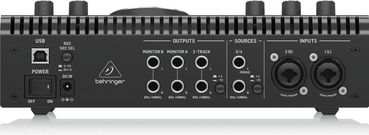 Productafbeelding Behringer STUDIO L Interfejs audio USB 2x2 z kontrolerem monitorów (USB)