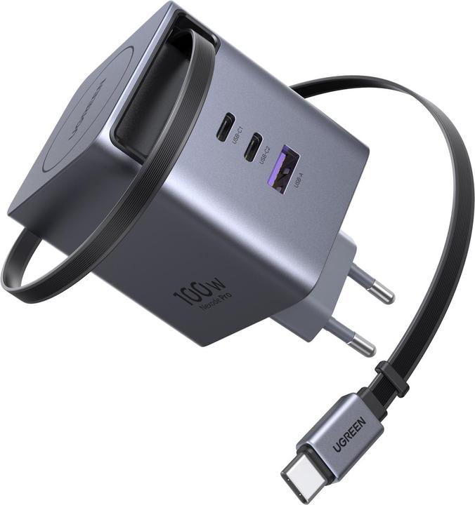 Image du produit Ugreen Wall GaN Charger (100 W)
