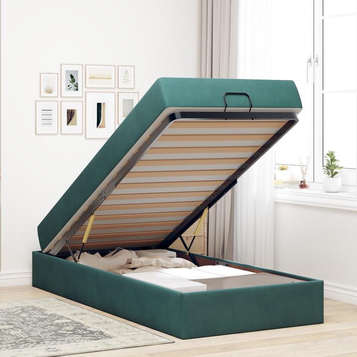 Actual product image vidaXL Storage bed (100 x 200 cm)