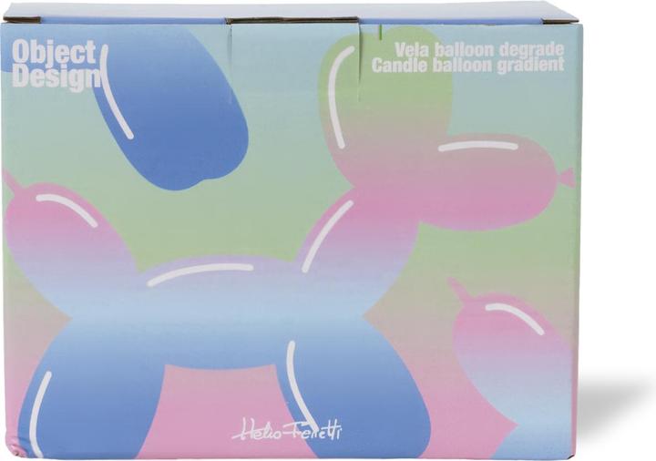 Produktbild Helio Ferretti Luftballonhund Kerze Sunrise (117 Stk.)