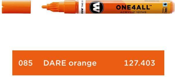Image du produit Molotow MARQUEUR D'ACRYLES 1.5mm DARORANGE (Dare Orange, 1.50 mm, 1 x)