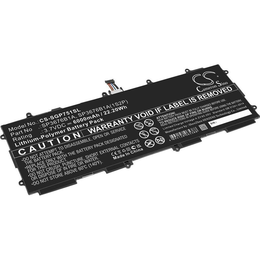 NoName Batteria per Samsung Galaxy Note 10.1 ecc., Batteria smartphone