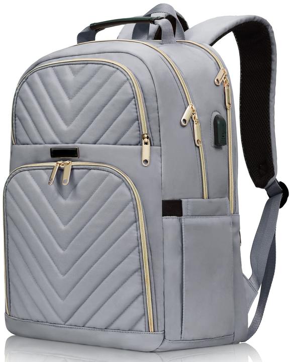 Produktbild Only-Bags.Store Schulrucksack Teenager mit USB-Ladeanschluss, Laptop-Rucksack Stylish Daypack Wasserdicht für die (30 l)