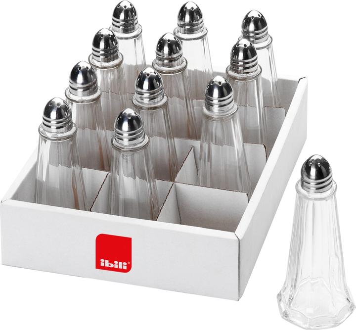 Image du produit Ibili Salière en verre 11 cm Idéale pour assaisonner les plats