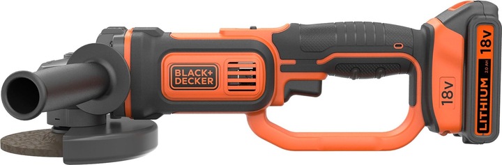 Immagine prodotto Black & Decker Smerigliatrice angolare a batteria BCG720M1 (125 mm)