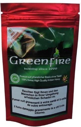 Immagine prodotto Green Fire Il russo rosso (10 g, Interno)