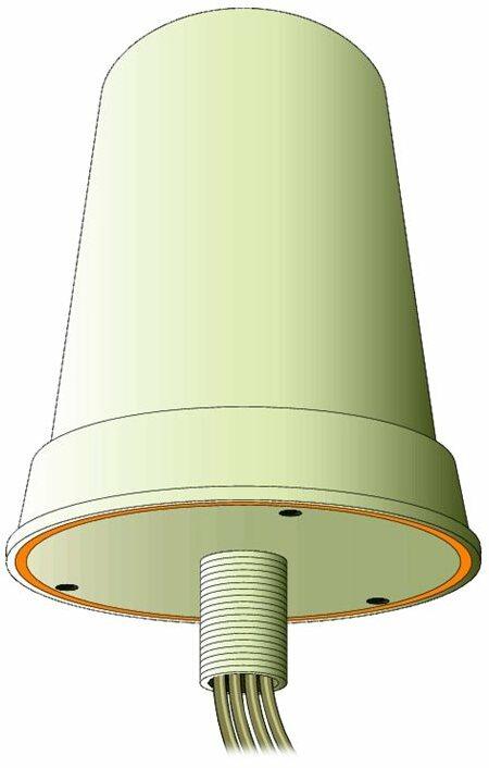 Actual product image Cisco AIR-ANT2544V4M-RS= Network Antenna Omnidirectional Antenna RP-TNC 4 dBi (Wi-Fi)