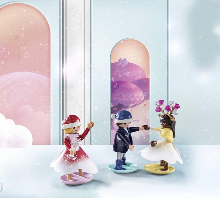 Actual product image Playmobil Advent Calendar "Christmas under the Rainbow