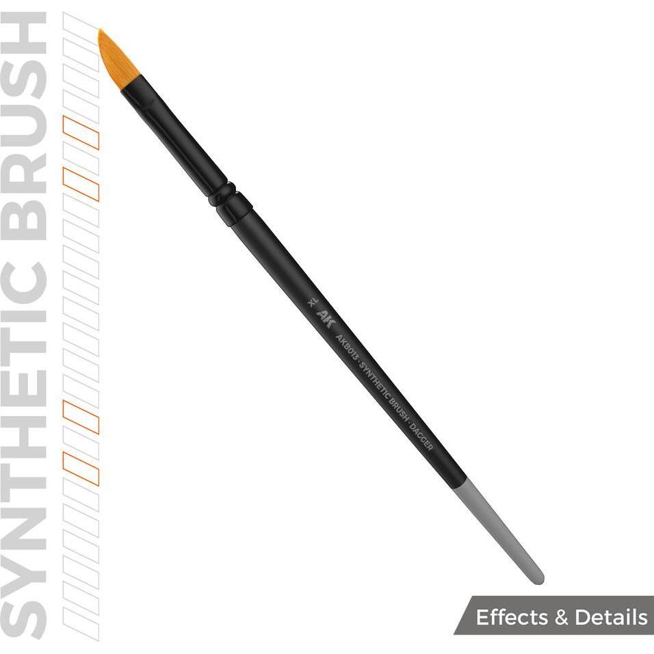 AK Interactive, Pinsel, Ak Synthetic Brush - Dagger XL
