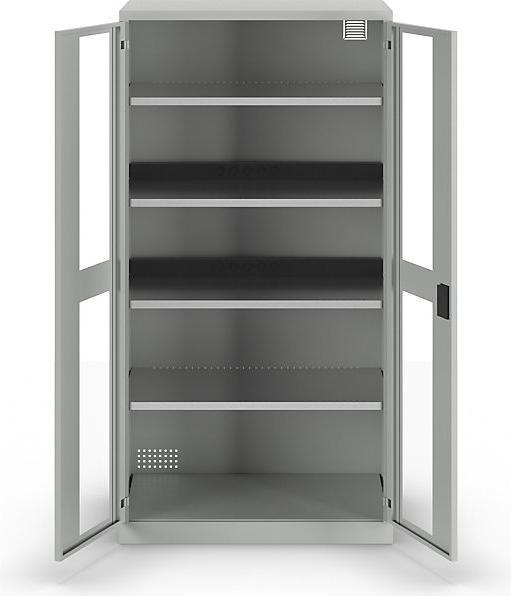 Produktbild Lista Akku-Ladeschrank mit Sichtfenstertüren (100 cm, 195 cm)