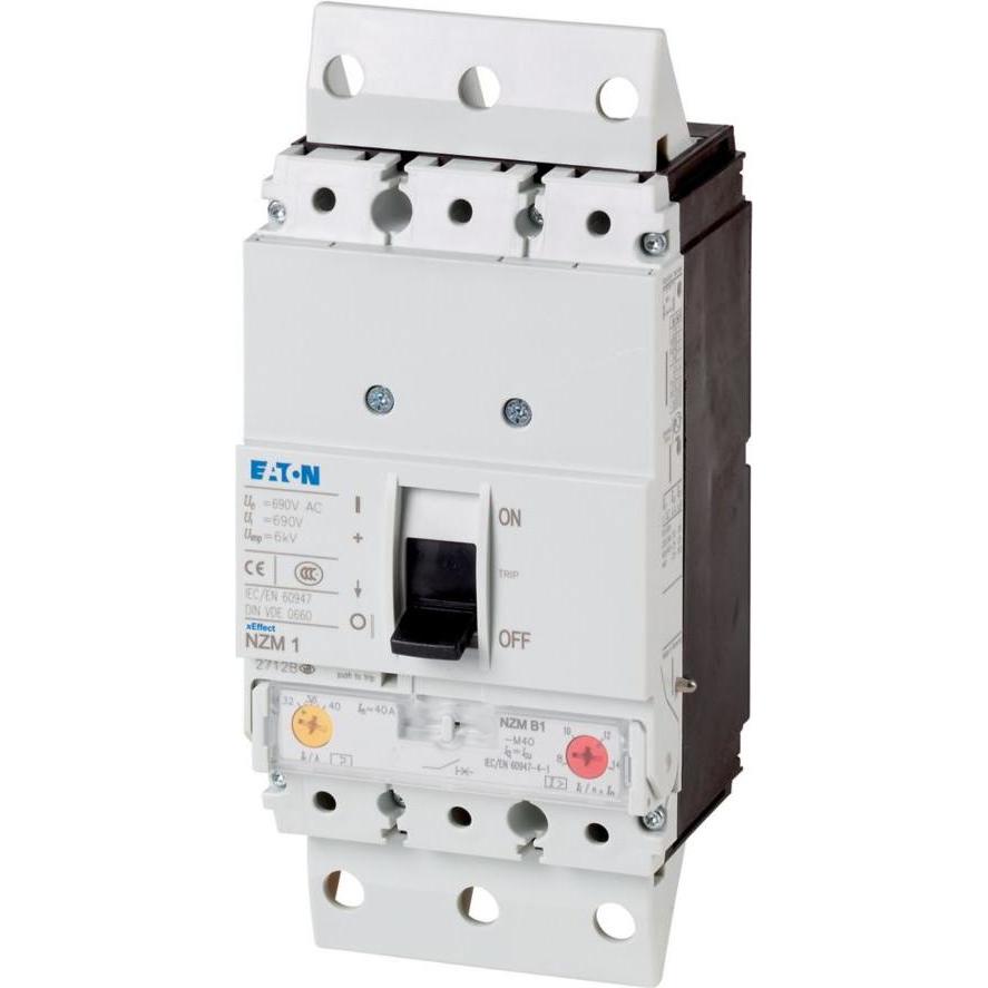 Eaton, Schutzschalter, Leistungsschalter, 3p, 32A, Steckeinsatz 112755