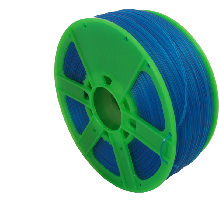 Blau transparent