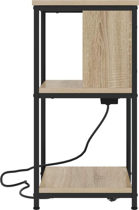 Actual product image vidaXL Bedside table (31 x 31 x 61 cm)