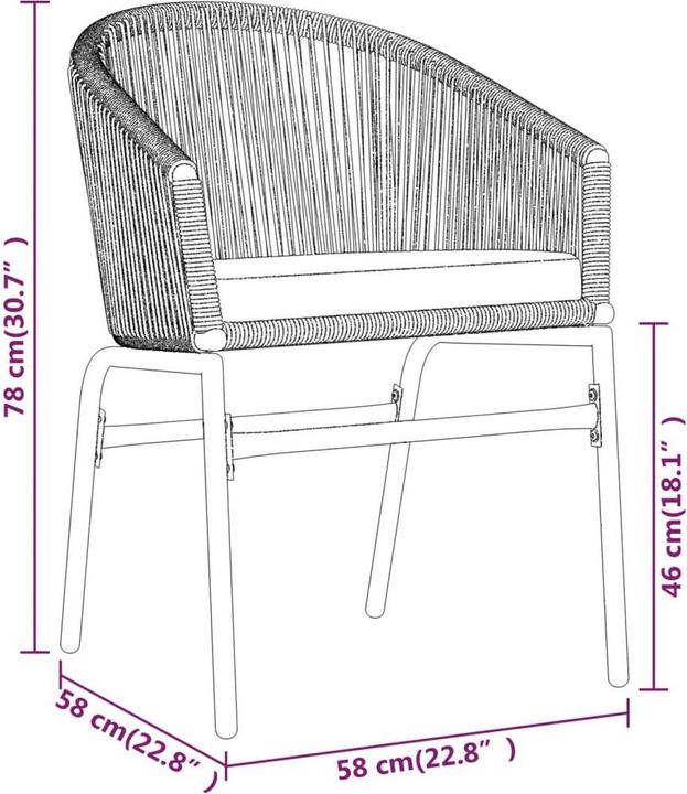 Produktbild vidaXL Garten-Essgruppe