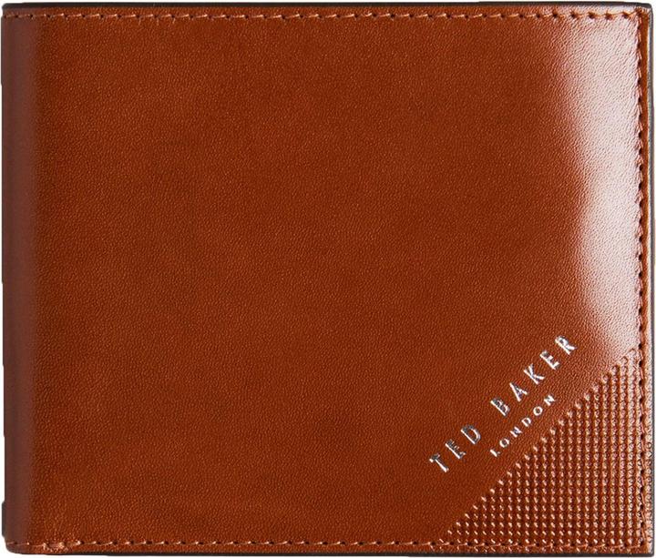 Actual product image Ted Baker PRUGS Leather Bifold Coin Wallet