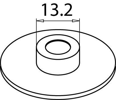 Produktbild Q-Railing Glasadapter (1 Stk.)