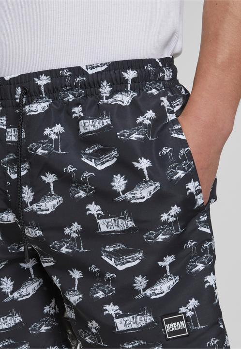 Produktbild Urban Classics Pattern Swim Shorts - 4984 (XXL)
