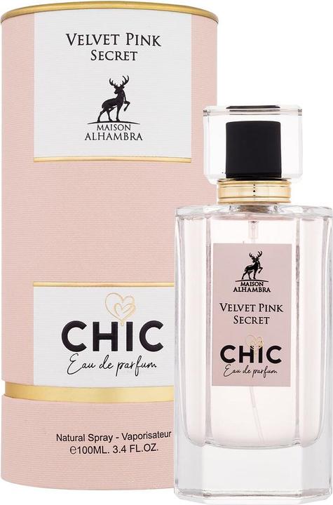 Actual product image Maison Alhambra Velvet Vert Pink Eau de Parfum 100ml (Eau de parfum, 100 ml)