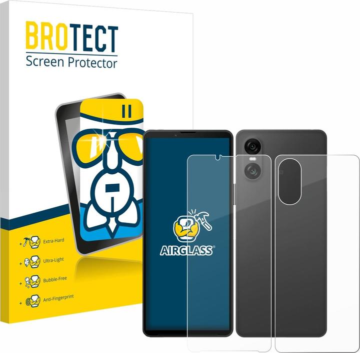 Actual product image BROTECT AirGlass Glass (1 pcs., Sony Xperia 10 VI)