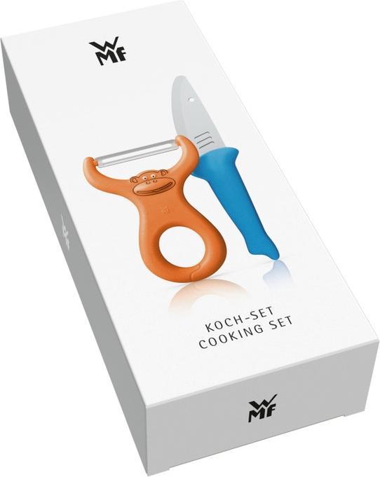 Produktbild WMF Kindermesser Schäler Kinderkoch Set 2tlg ab 6Jahren WillyMiaFred Kunststoff