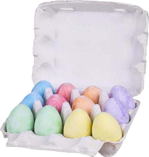 Produktbild Playfun Strassenkreide Eier, 12 Stück. (12x)