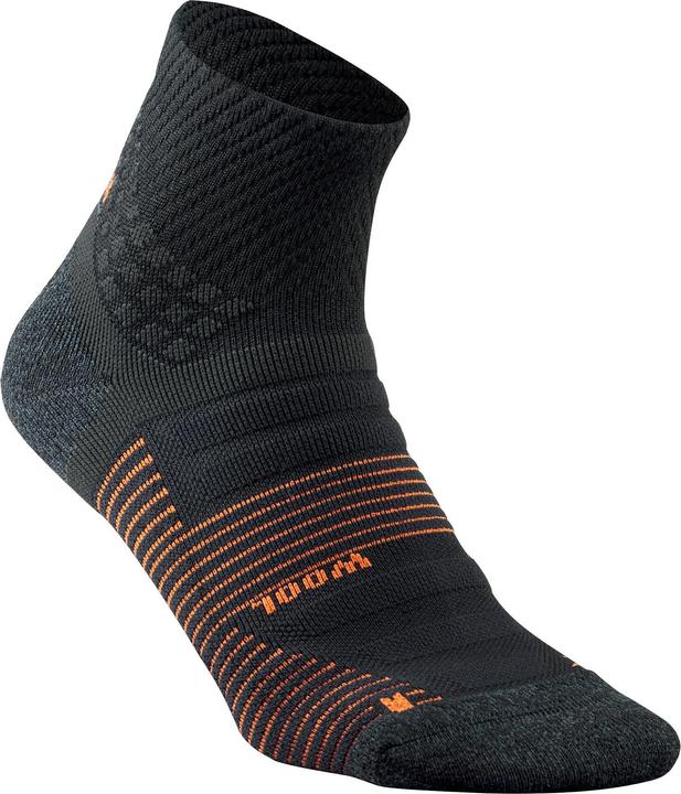 Produktbild Quechua Wandersocken halbhoch 2 Paar - Hike 900 schwarz (35 - 38)
