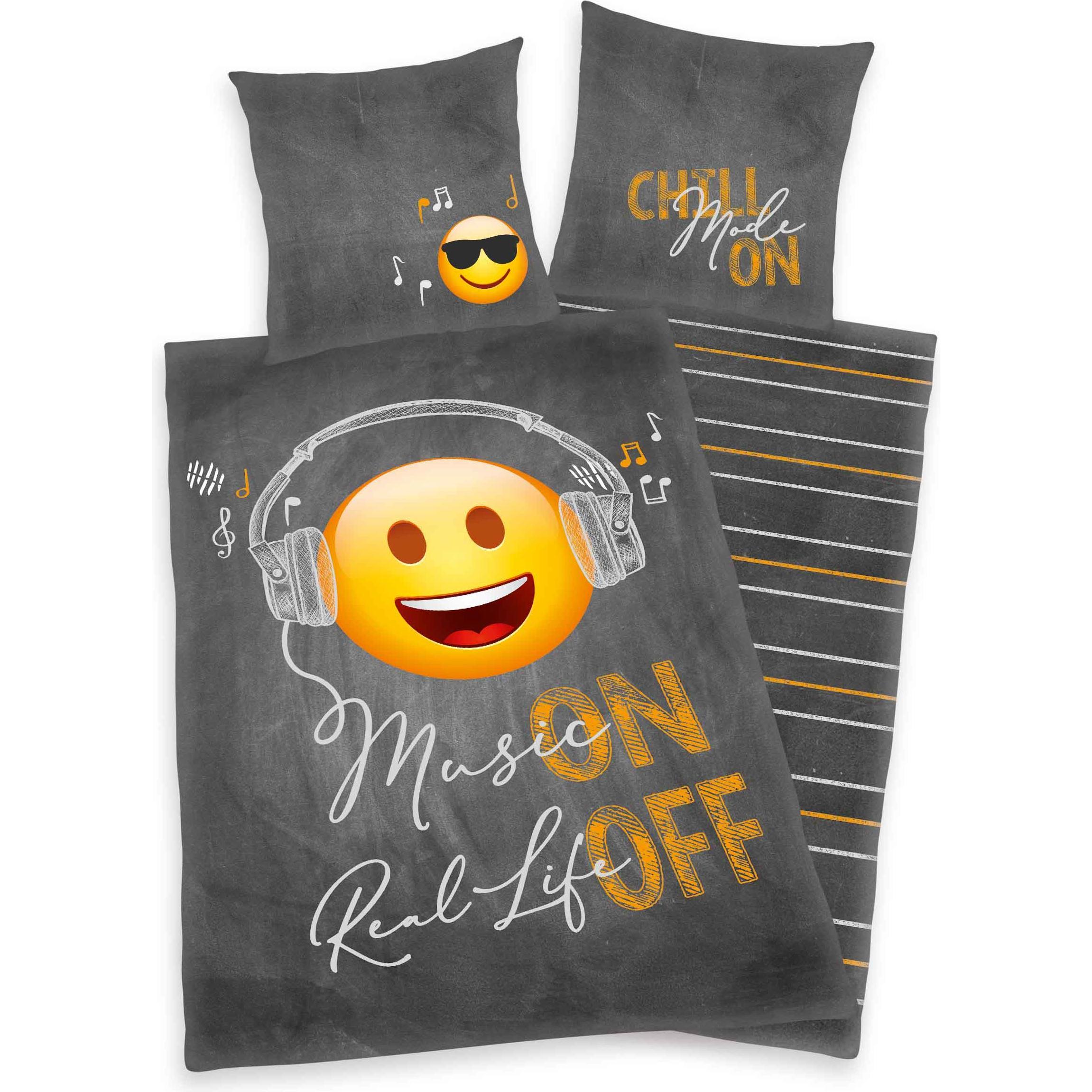 Herding, Kinderbettwäsche, Emot!x “Music on – Real life off”