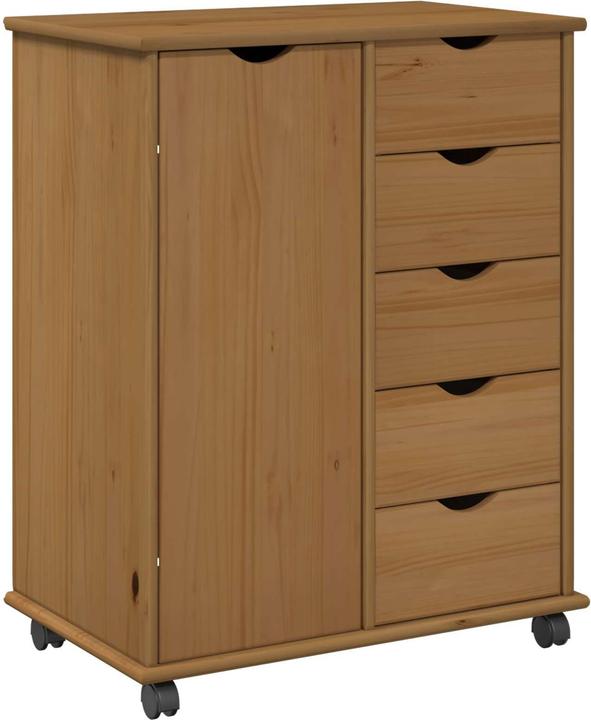 Produktbild vidaXL Rollschrank (63.50 x 39 x 79 cm)