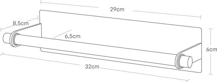 Produktbild Yamazaki Magnetischer Küchenrollenhalter TOSCA