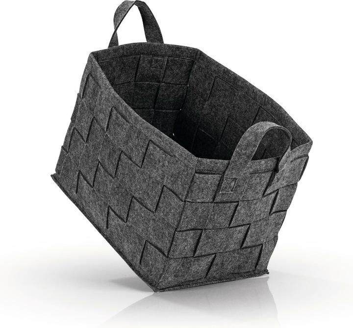 Produktbild N8werk Aufbewahrungskorb Filz 40 cm Dunkelgrau (1 x, 40 cm)