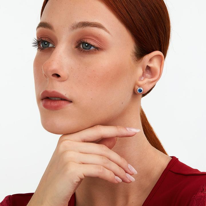 Immagine prodotto La Petite Story Eleganti orecchini in argento con zirconi blu Argento LPS01AWV04 (Argento 925)