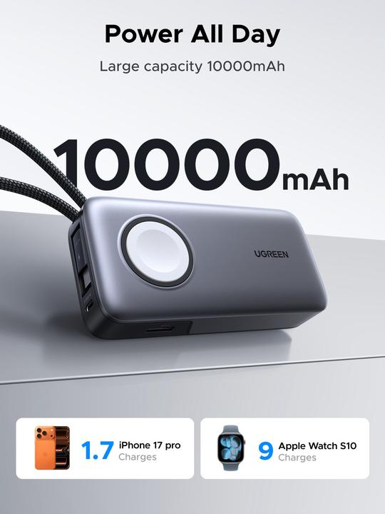 Produktbild Ugreen Powerbank 10000mAh 30W (10000 mAh, 30 W)