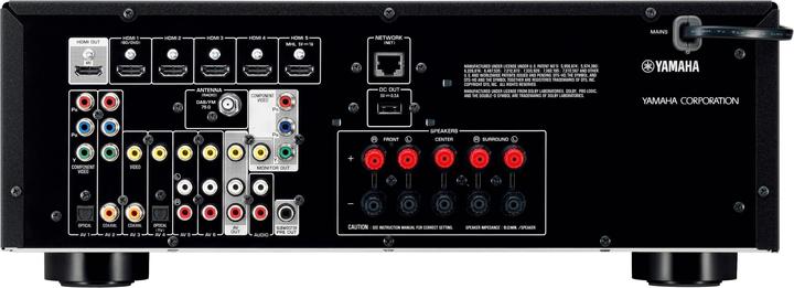 Actual product image Yamaha Rx-V500 (5.1 channels, DAB+, FM)