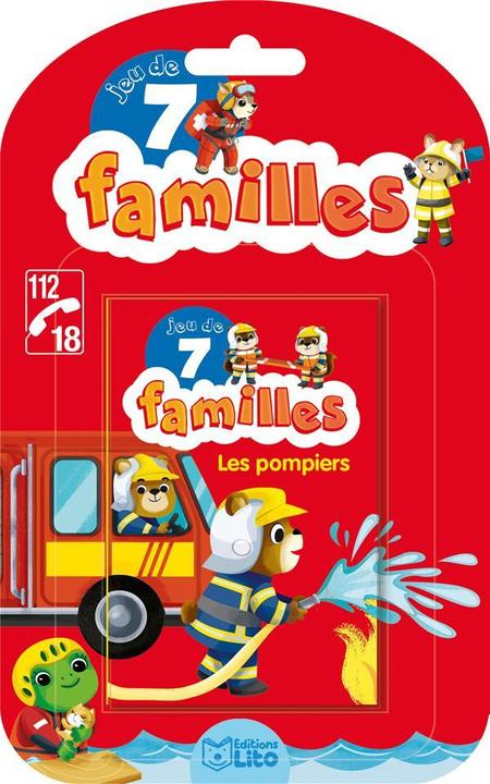 Actual product image Les pompiers : jeu de 7 familles (French)