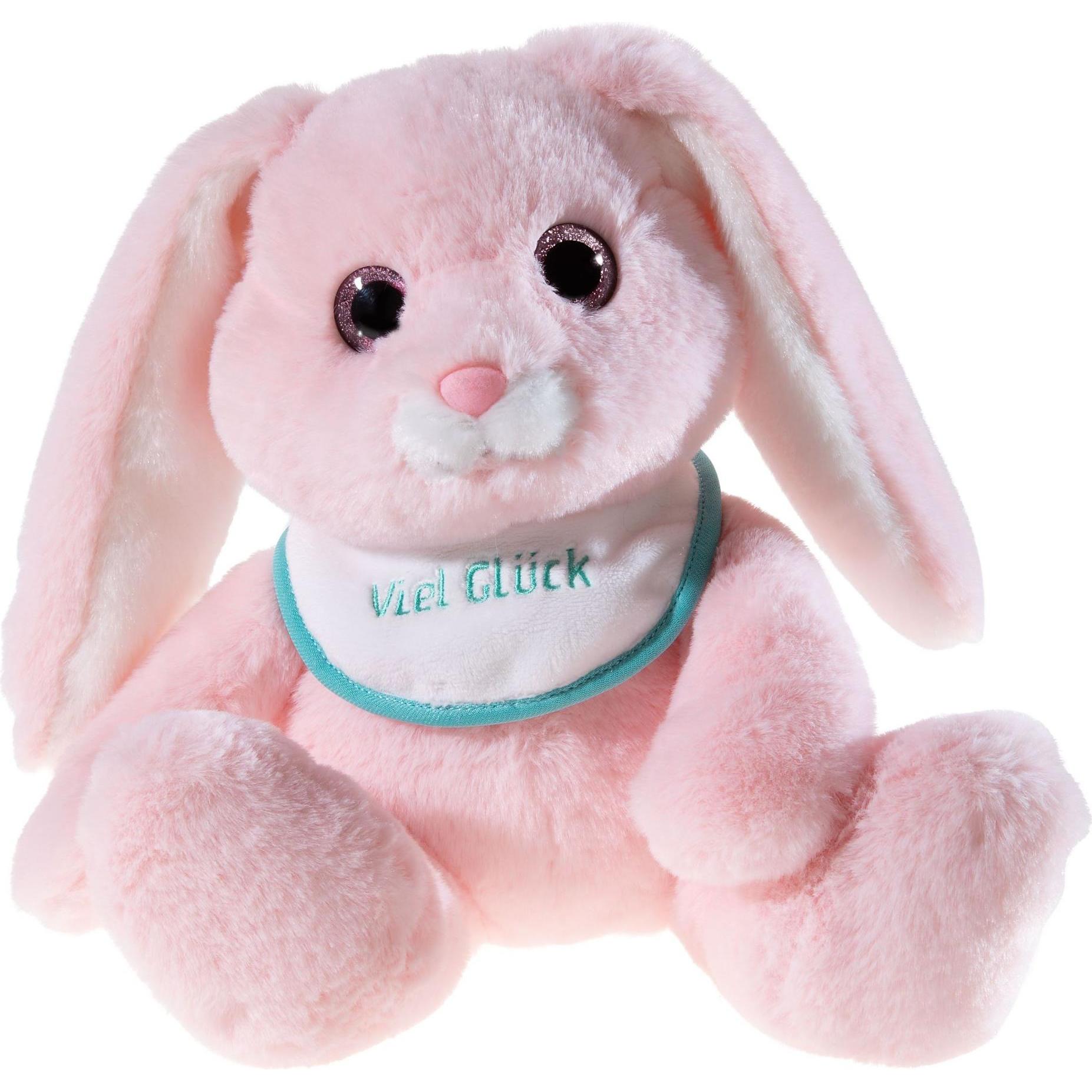 Heunec Hase Milchschnute pink, Kuscheltier, Plüschtier, Stofftier, 26 cm, 841932 (25 cm)