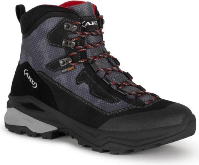 Black, Burgundy, Gray