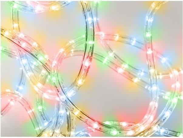 Actual product image Velleman Dual Channel LED Rope Light - Multicolour + Controller (20 m) (20 m)