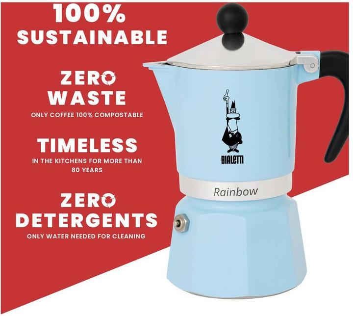 Produktbild Bialetti Rainbow 3 Becher (3 Tassen)