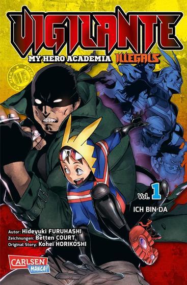 Produktbild Vigilante - My Hero Academia Illegals 1 (Deutsch, Kohei Horikoshi, 2018)