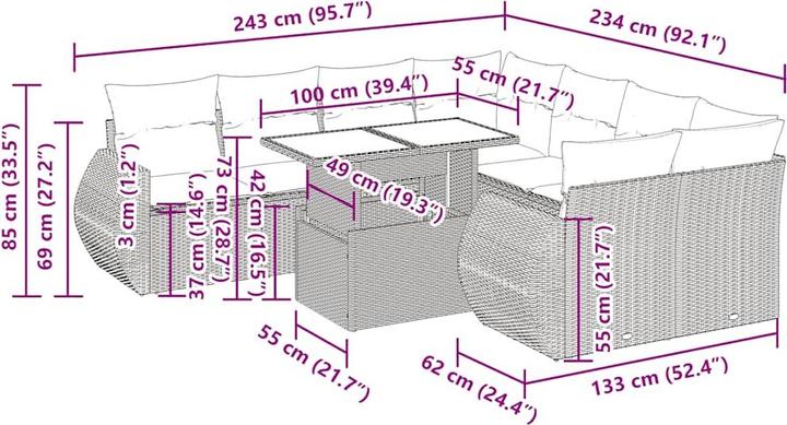 Produktbild vidaXL Elianna