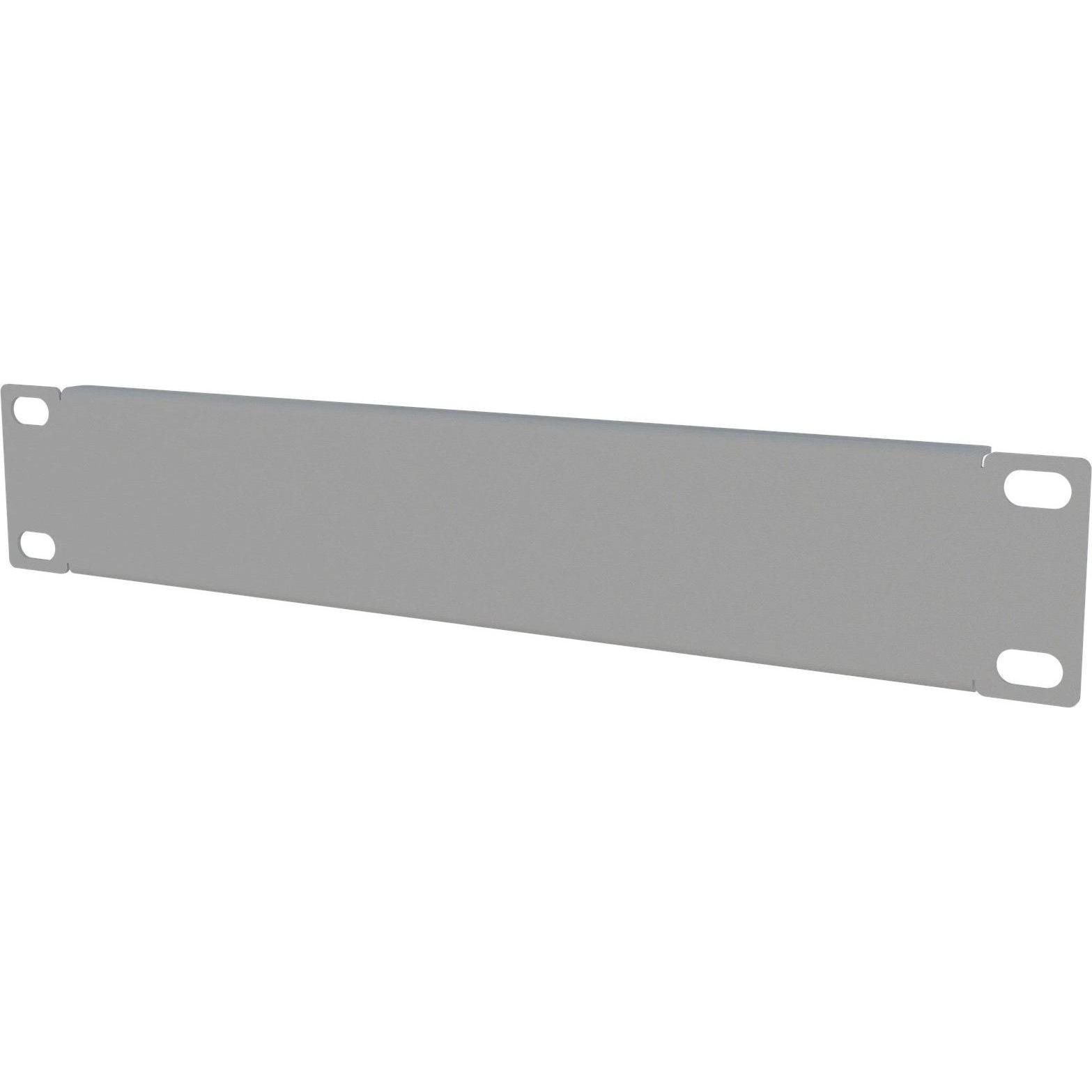 Stalflex Masking Frame 10" 1U, Gray S-RP10-1U-G, Accessori per armadio rack, Grigio