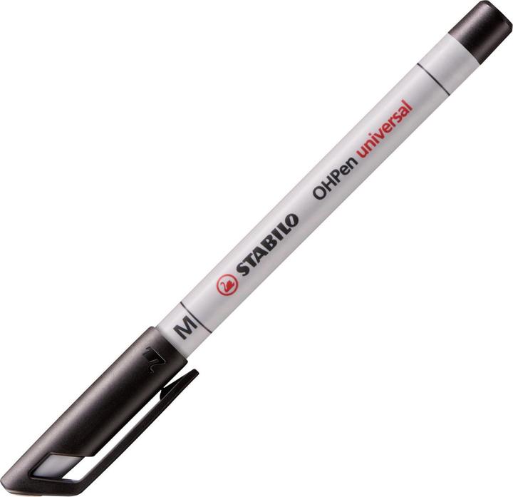 Image du produit STABILO Stylo universel OHPen soluble dans l'eau (Noir, 10 x)