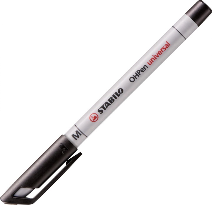 Produktbild STABILO OHPen universal Folienstift wasserlöslich (Schwarz, 10 x)